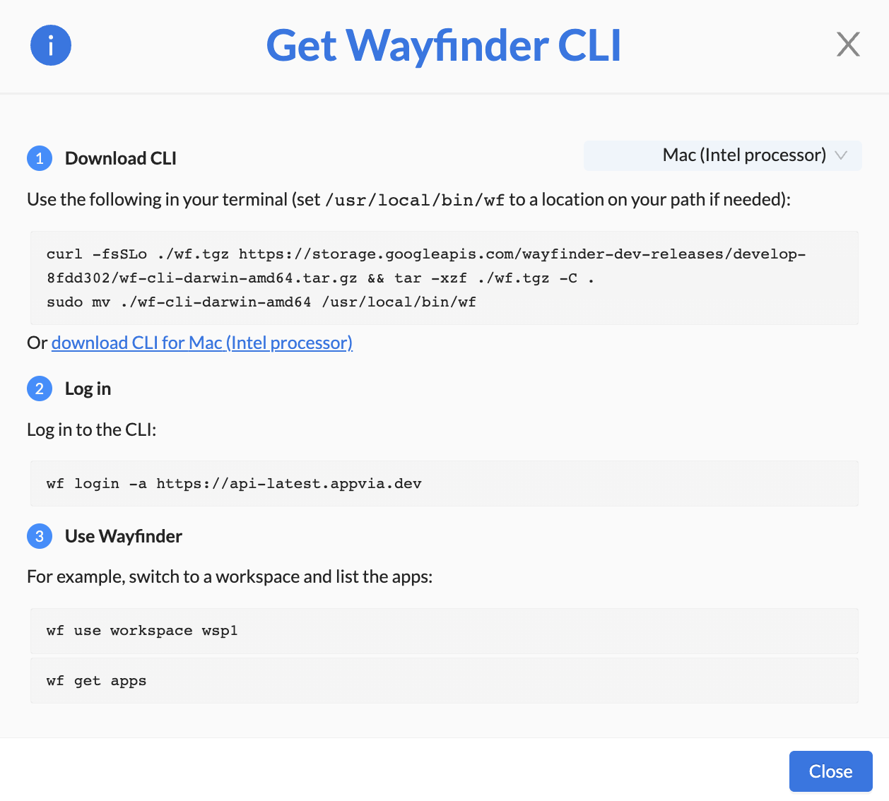Set up Wayfinder CLI Set up Wayfinder CLI
